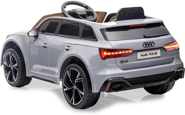 Coche Infantil Ride-on Audi RS 6 2,4GHz Gris 12V